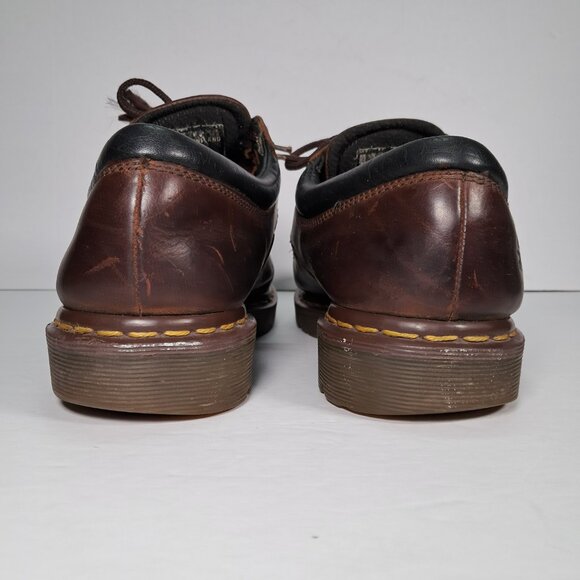 Dr Martens Vintage Oxford Shoes Men UK 9 Brown US 10 Leather 7733 England - Picture 9 of 16